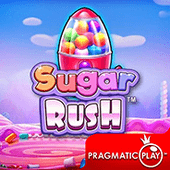 Sugar Rush colorful candy slot game